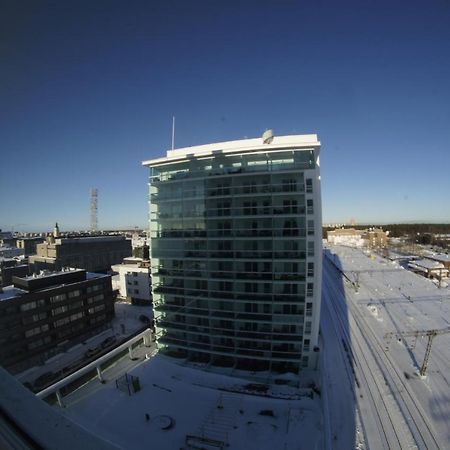 Keskustan Kaksio 45 M2 Autopaikalla, Rautatienkatu 19, 9 Krs Apartment Oulu Exterior photo