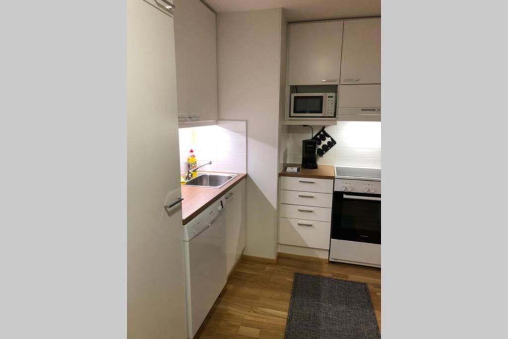 Keskustan Kaksio 45 M2 Autopaikalla, Rautatienkatu 19, 9 Krs Apartment Oulu Exterior photo